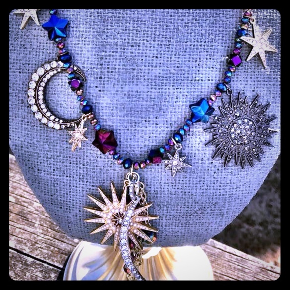 AMAZING Handmade Celestial Necklace